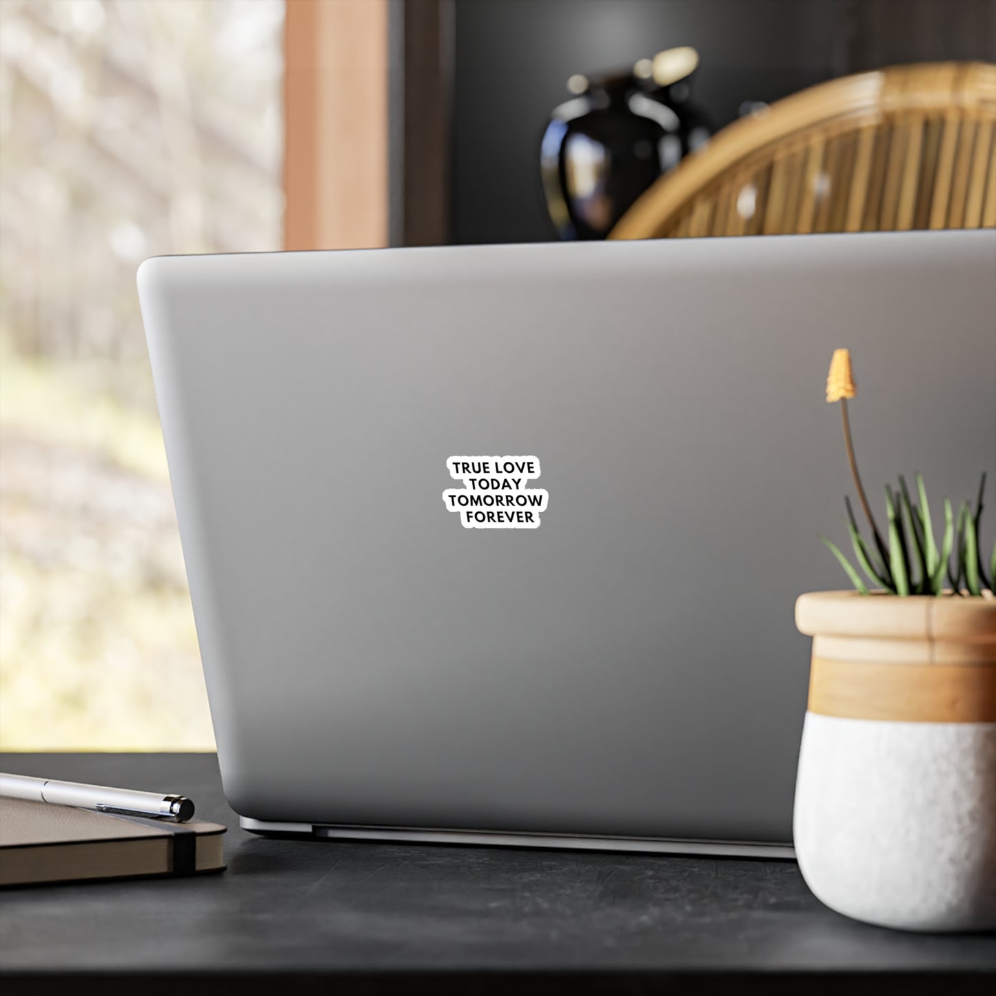 True Love Vinyl-Sticker - Today Tomorrow Forever
